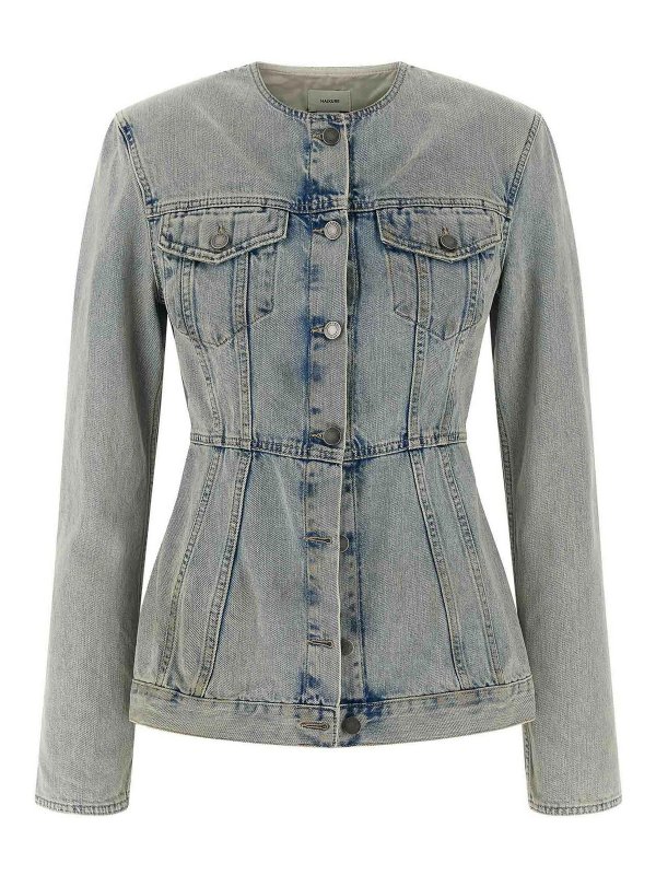 HAIKURE: Casualjacken - Casualjacke - Hellblau