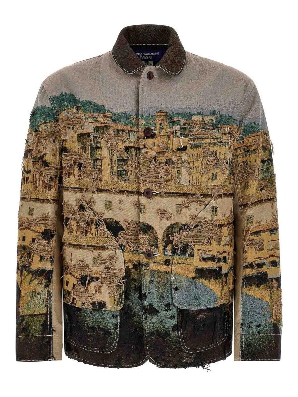 JUNYA WATANABE: Vestes casuals - Veste Casual - Multicolore