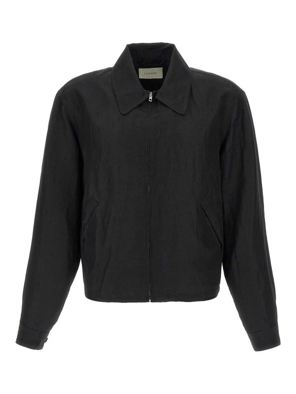LEMAIRE: casual jackets - Linen canvas jacket