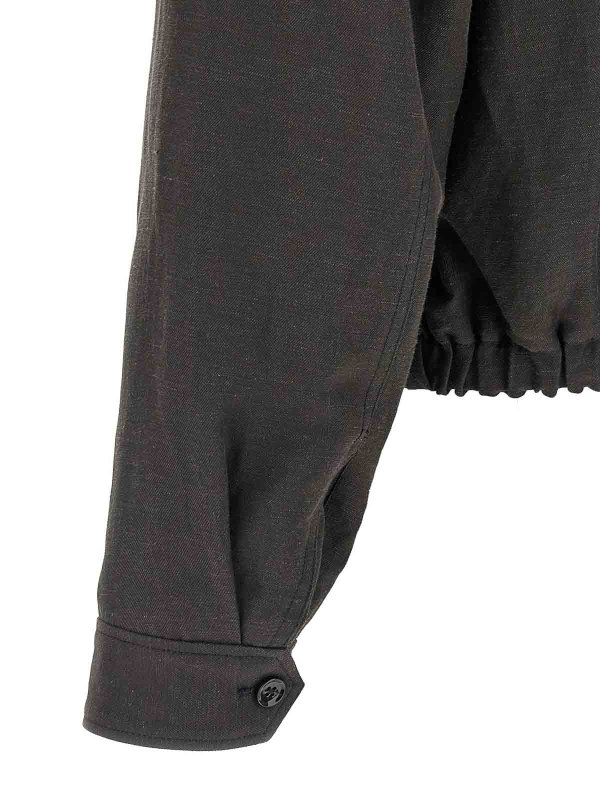 Linen canvas jacket shop online: LEMAIRE