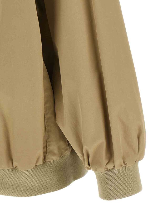カジュアルジャケット - ベージュ shop online: MM6 MAISON MARGIELA