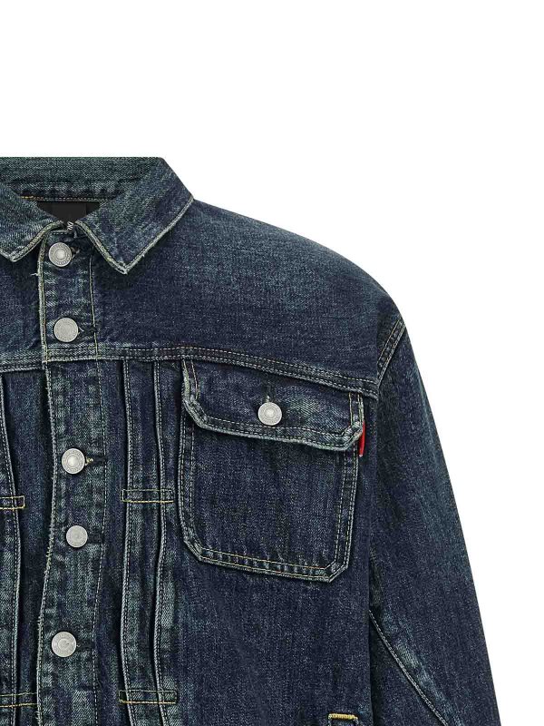 The Best Shops UNDERCOVER: casual jackets - Sinuous seams jacket