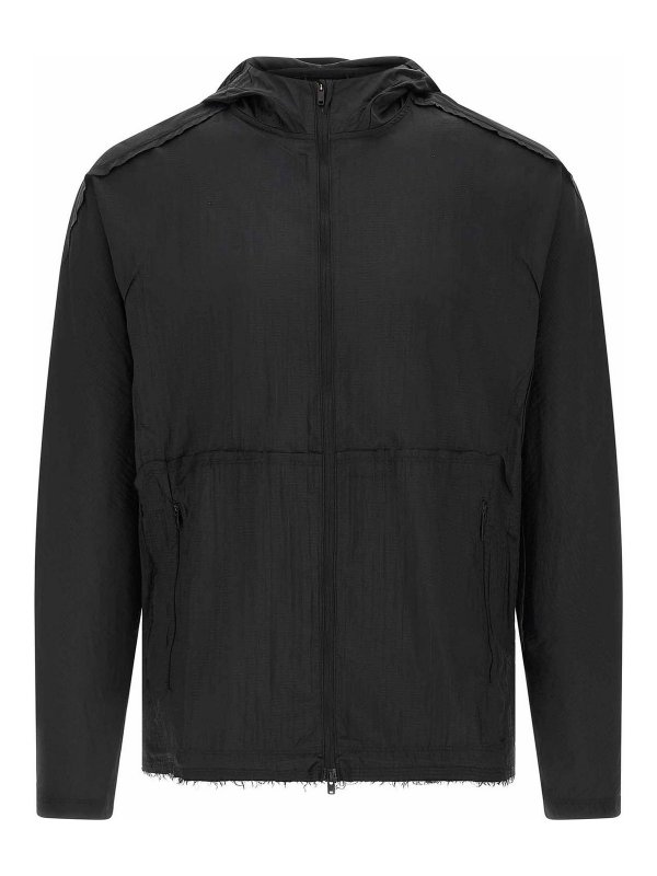 Y-3: casual jackets - y-3 running