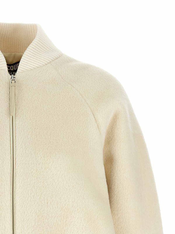 The Best Shops JACQUEMUS: Bomberjacken - Bomberjacke - Weiß