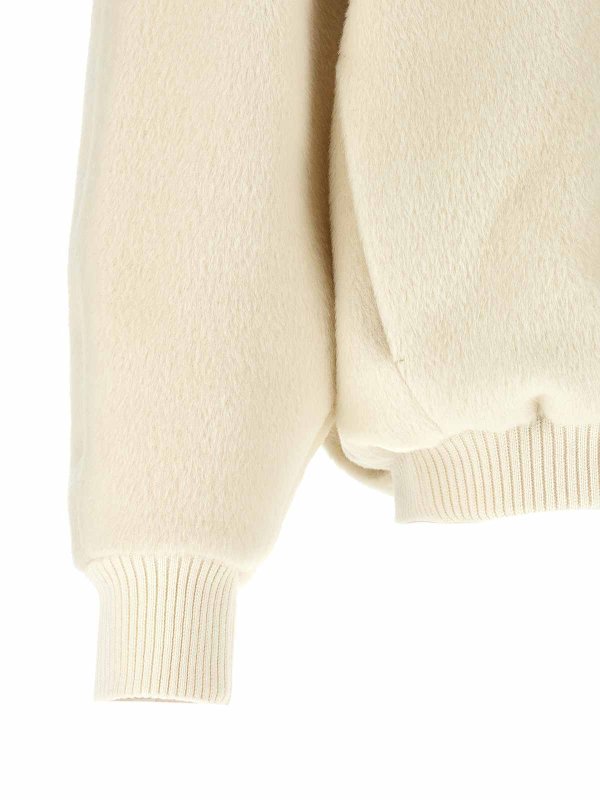 Bomberjacke - Weiß shop online: JACQUEMUS