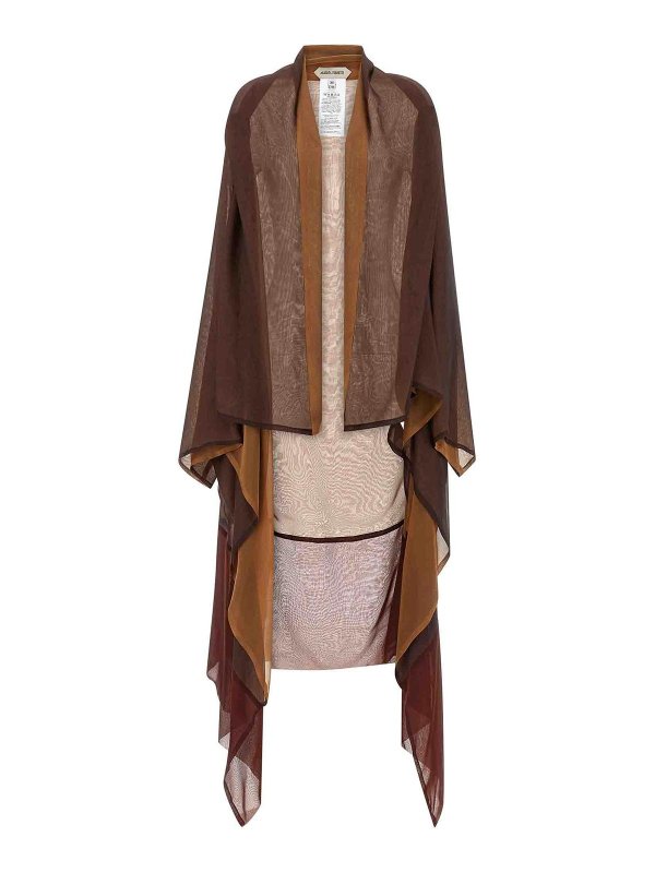 ALBERTA FERRETTI: cardigans - Chiffon Cardigan