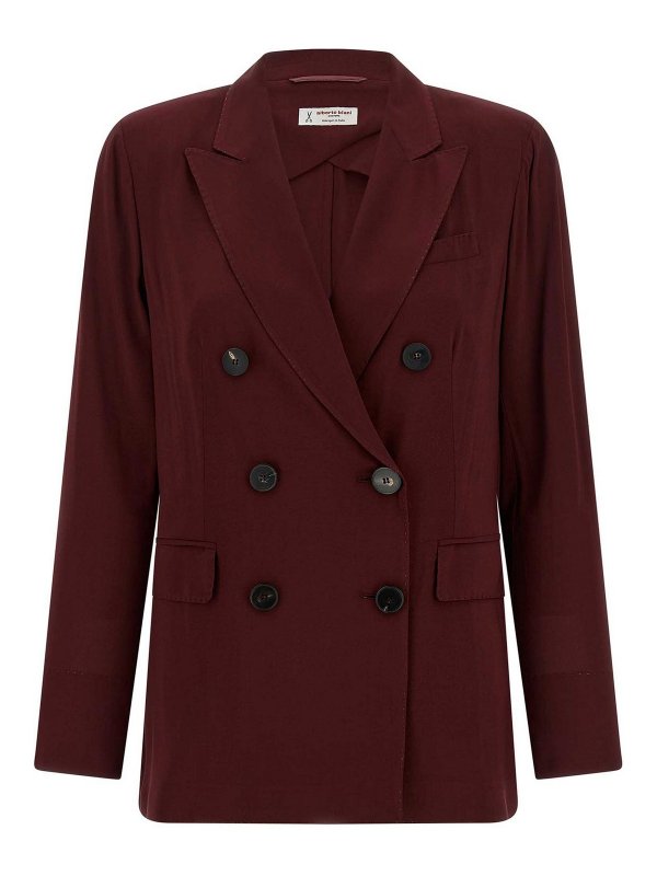 ALBERTO BIANI: blazers - Double-Breasted Blazer