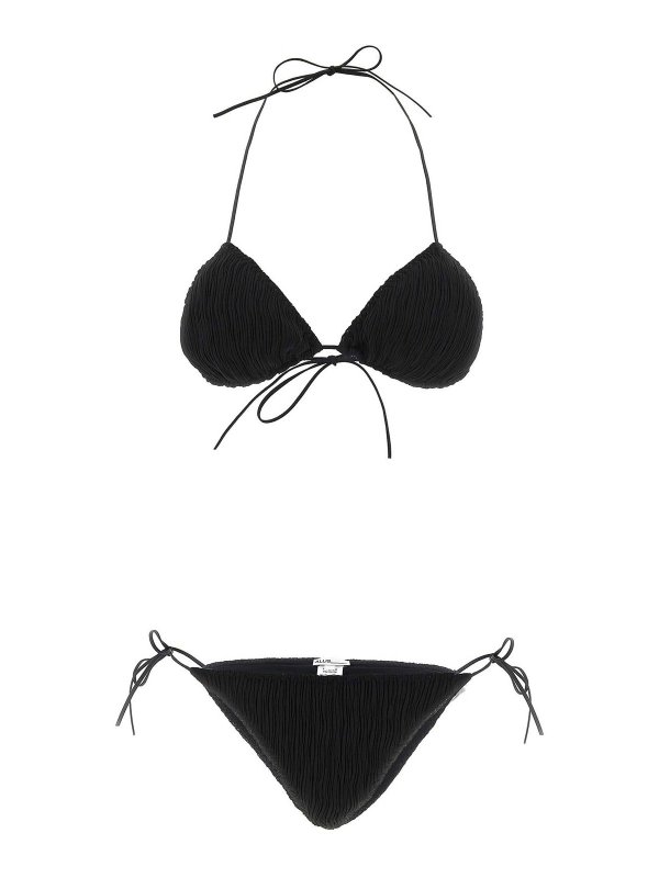 ALLIS: bikinis - Triangle Pleated Bikini