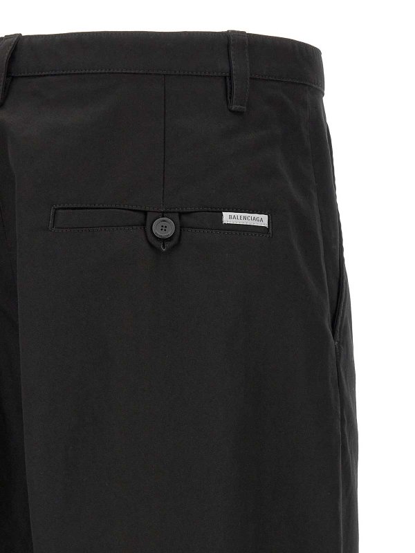 カジュアルパンツ - 黒 shop online: BALENCIAGA