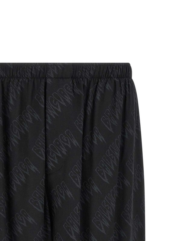 The Best Shops BALENCIAGA: トラウザーショーツ - ショートパンツ - 黒