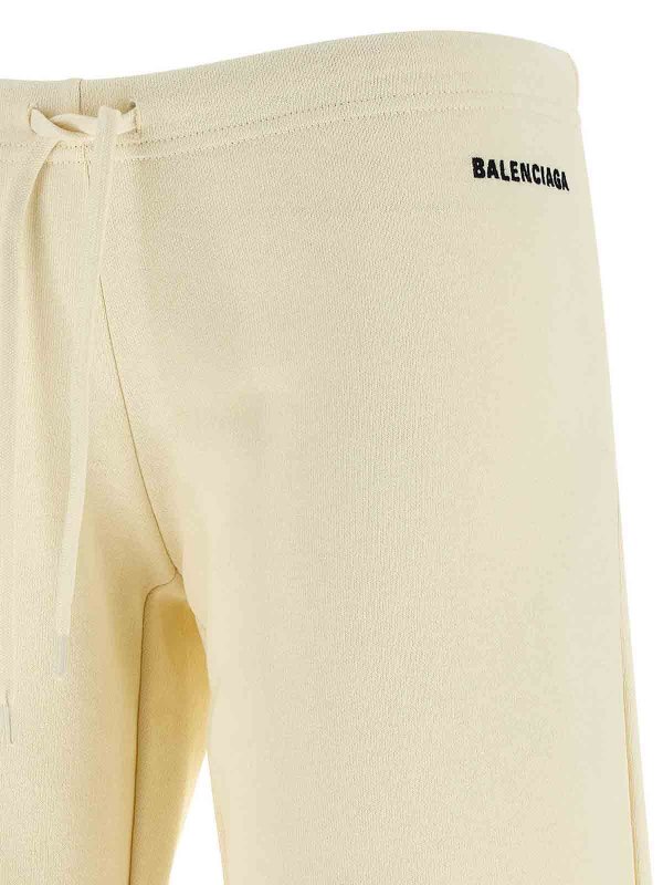 The Best Shops BALENCIAGA: スウェットパンツ - トラックスーツ ボトムス - 白