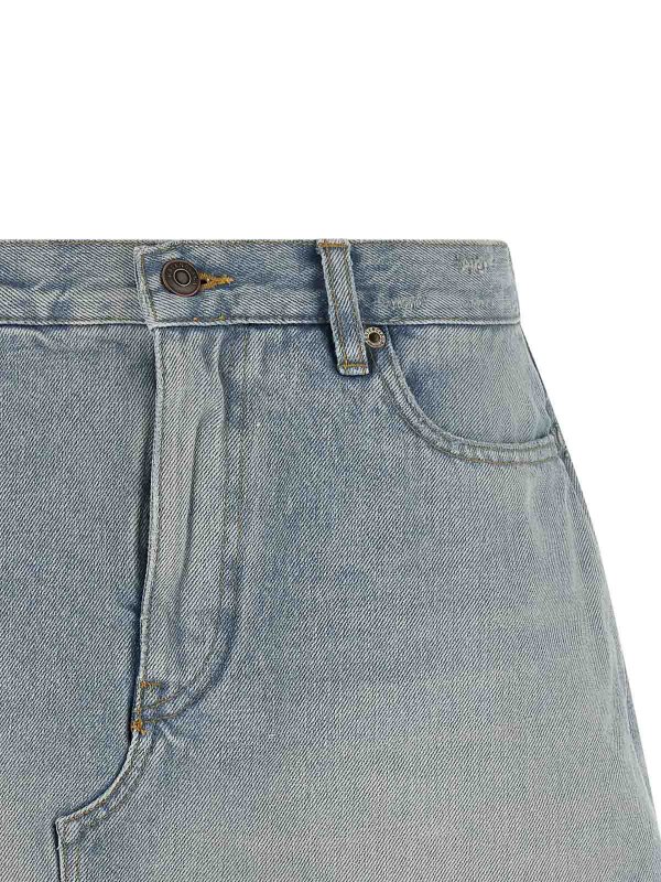The Best Shops BALENCIAGA: Knielange und Midi Röcke - Midirock - Hellblau