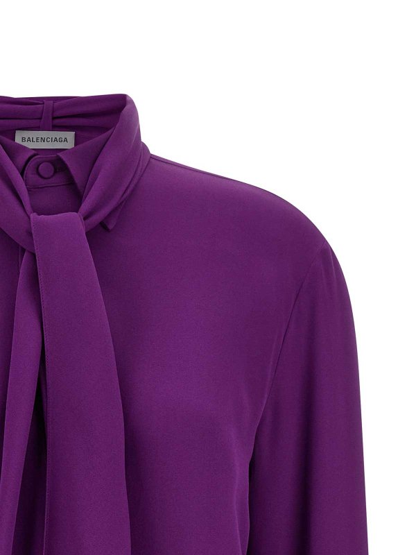 The Best Shops BALENCIAGA: シャツ - シャツ - 紫