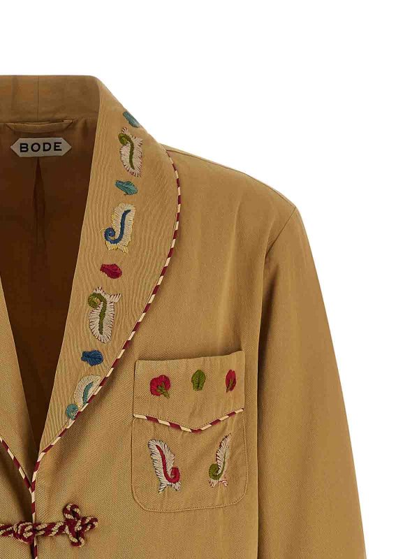 The Best Shops BODE: blazers - Feather Runner Smoking Blazer