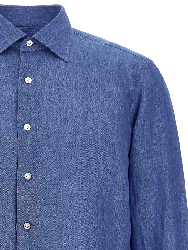 The Best Shops BORRIELLO NAPOLI: camicie - Camicia di lino