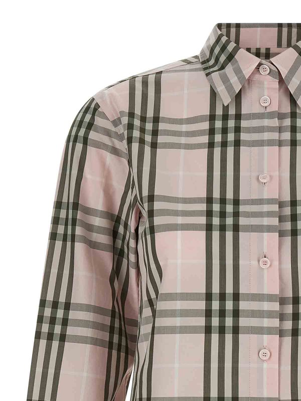 The Best Shops BURBERRY: シャツ - シャツ - ヌードカラー