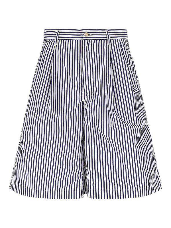 COMME DES GARCONS: Hosen Shorts - Shorts - Weiß