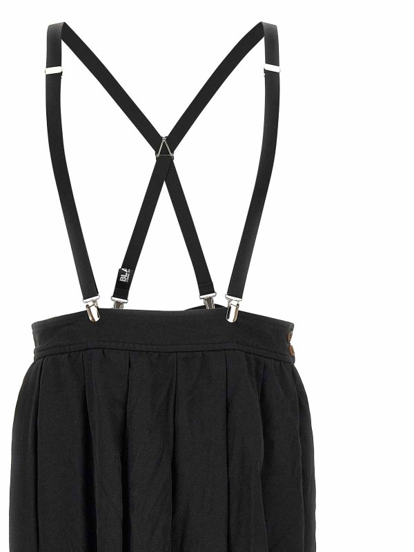 The Best Shops COMME DES GARCONS: ニーレングススカート＆ミディ丈 - 膝丈/ミディスカート - 黒