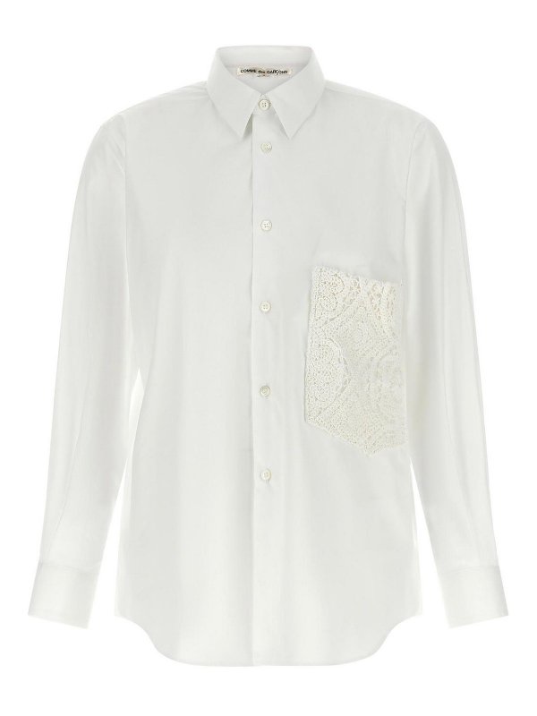 COMME DES GARCONS: Hemden - Hemd - Weiß