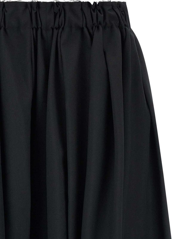 The Best Shops COMME DES GARCONS: Trousers Shorts - Wool Bermuda Shorts