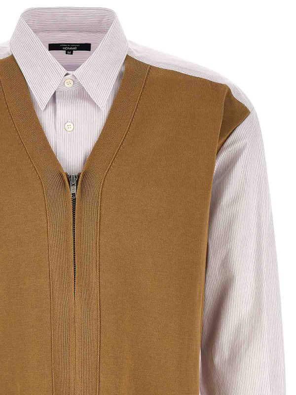 The Best Shops COMME DES GARÇONS HOMMES PLUS: Hemden - Hemd - Bunt