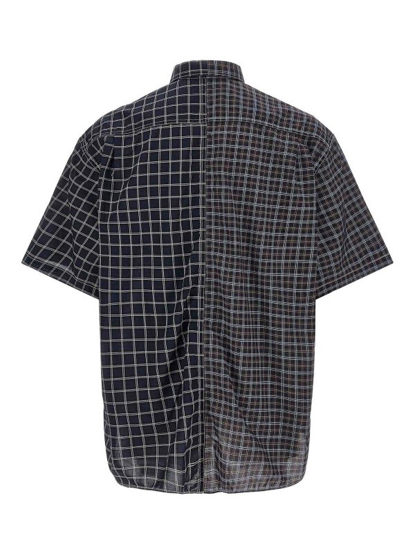COMME DES GARÇONS HOMMES PLUS: shirts online - Check Patterned Shirt