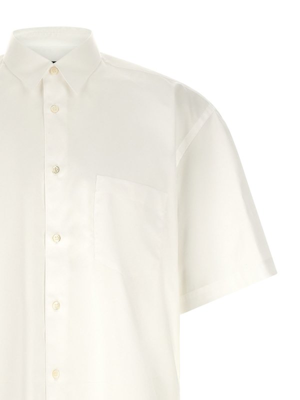 The Best Shops COMME DES GARÇONS HOMMES PLUS: Hemden - Hemd - Weiß