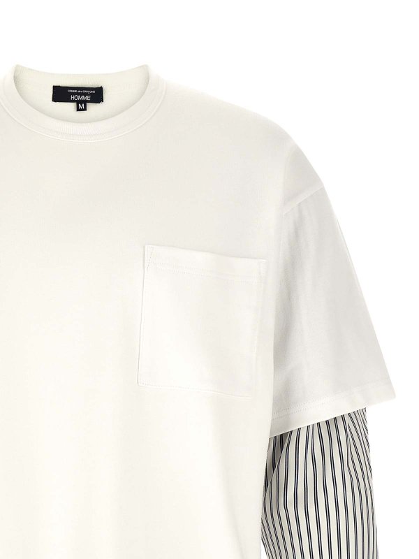 The Best Shops COMME DES GARÇONS HOMMES PLUS: Hemden - Hemd - Weiß