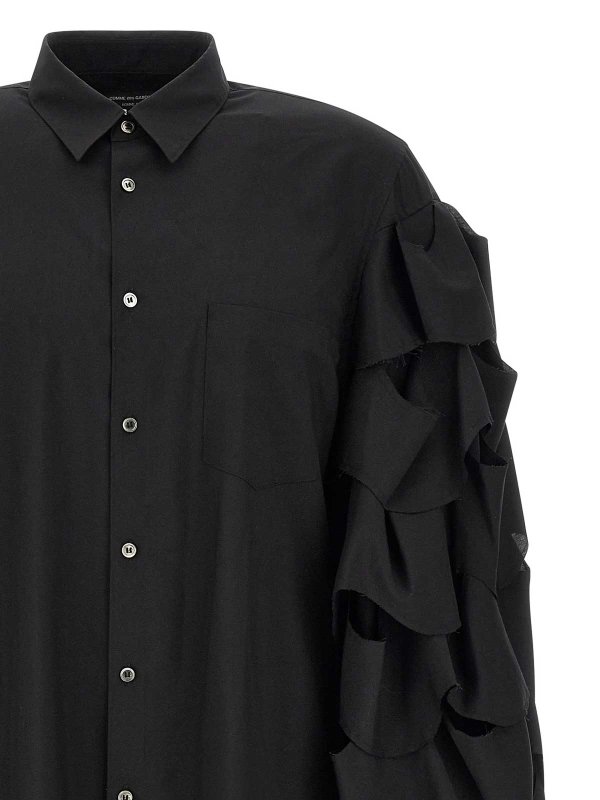 The Best Shops COMME DES GARÇONS HOMMES PLUS: シャツ - シャツ - 黒