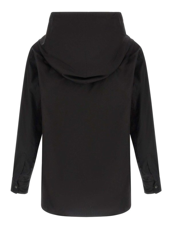 COMME DES GARÇONS HOMMES PLUS: blouses online - Double Layer Blouse