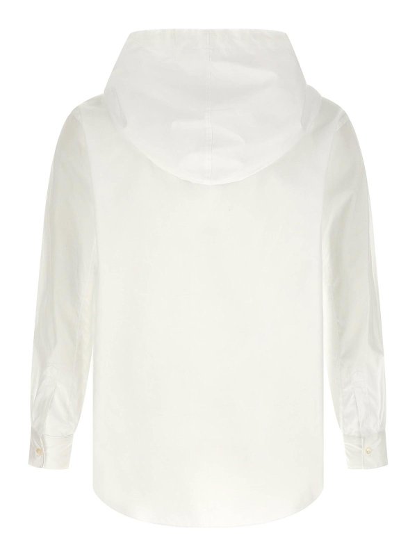 COMME DES GARÇONS HOMMES PLUS: blouses online - Double Layer Blouse