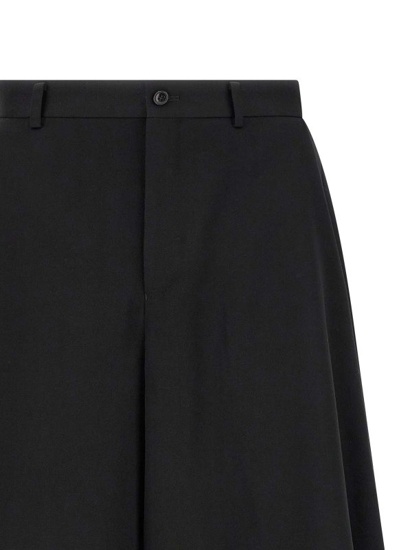 The Best Shops COMME DES GARÇONS HOMMES PLUS: トラウザーショーツ - ショートパンツ - 黒