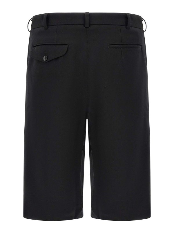COMME DES GARÇONS HOMMES PLUS: トラウザーショーツ online - ショートパンツ - 黒