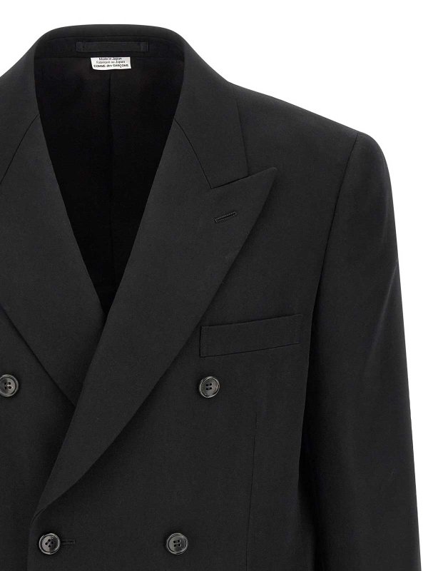 The Best Shops COMME DES GARÇONS HOMMES PLUS: blazers - Double-Breasted Blazer