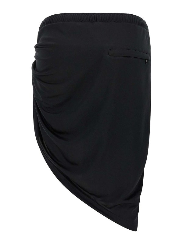 Courreges: Mini jupes online - Mini Jupe - Noir