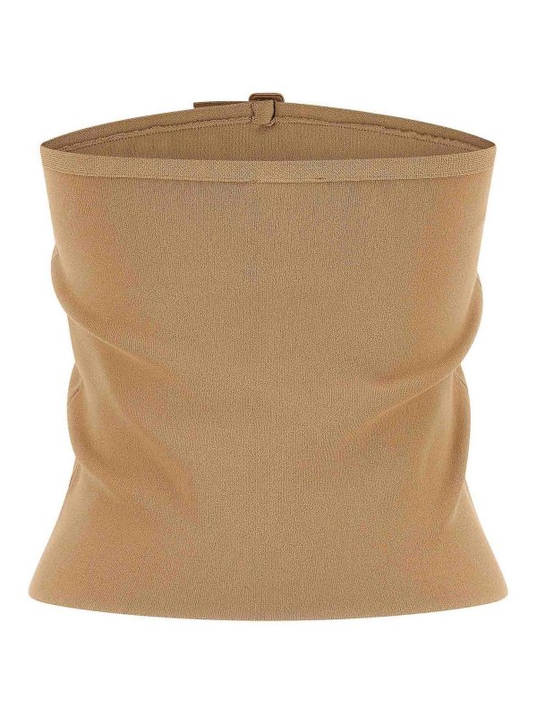 Courreges: Tops & Tank tops online - Buckle Top