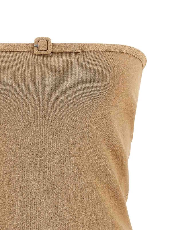 The Best Shops Courreges: Tops & Tank tops - Buckle Top