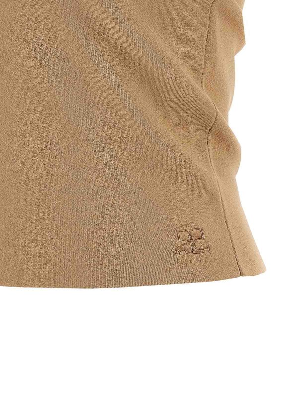 Buckle Top shop online: Courreges