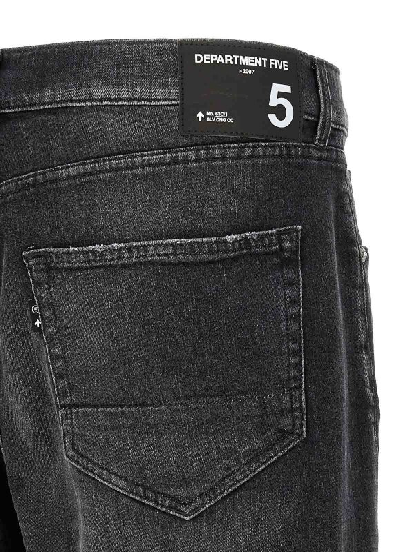 ストレートジーンズ - 黒 shop online: DEPARTMENT 5