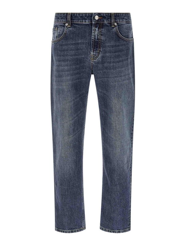 DEPARTMENT 5: Jeans Rectos - Vaqueros Rectos - Azul