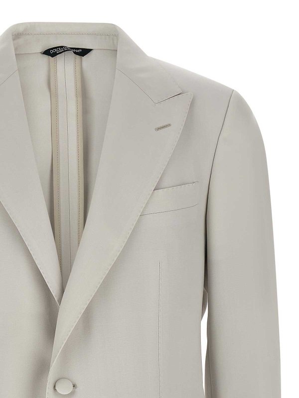 The Best Shops DOLCE & GABBANA: Blazer - Blazer - Gris