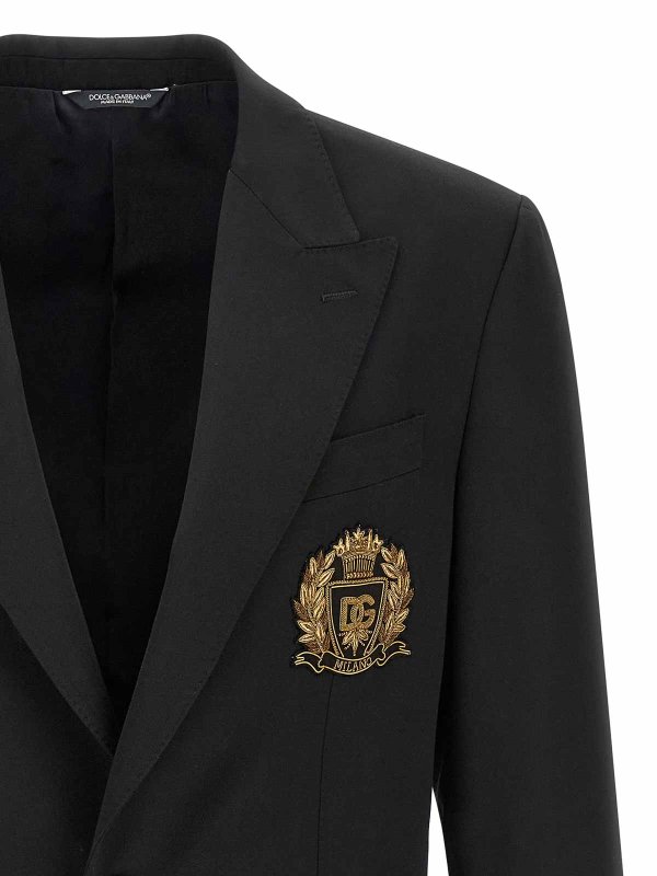 The Best Shops DOLCE & GABBANA: ブレザー - ブレザー - 黒