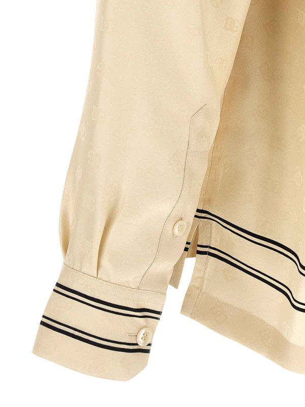シャツ - ベージュ shop online: DOLCE & GABBANA