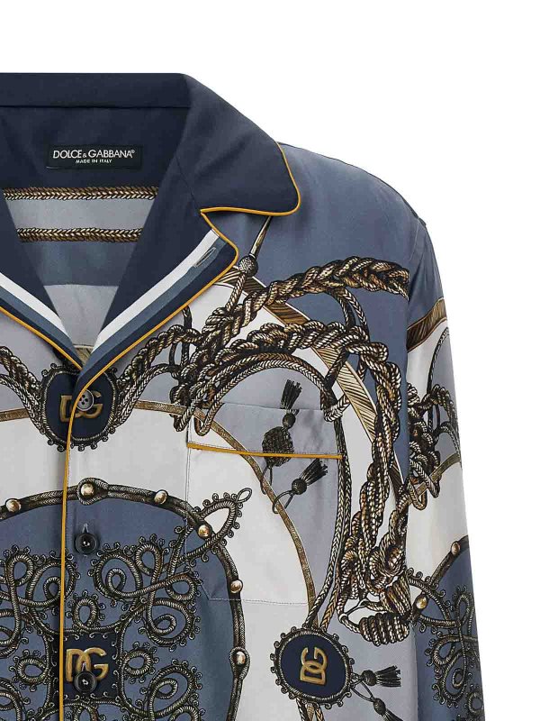 The Best Shops DOLCE & GABBANA: シャツ - シャツ - ブルー
