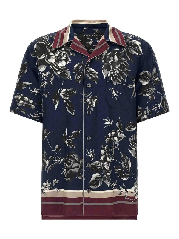 DOLCE & GABBANA: Hemden - Hemd - Blau