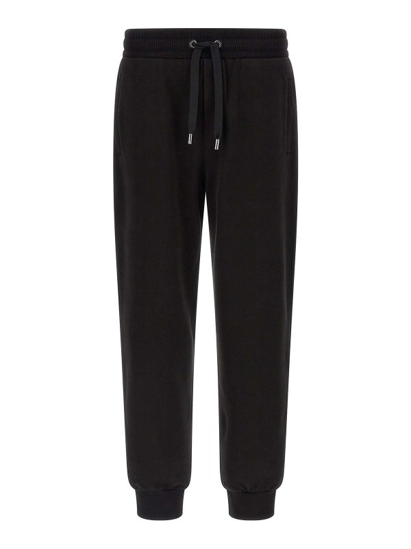 DOLCE & GABBANA: tracksuit bottoms - Patch Joggers