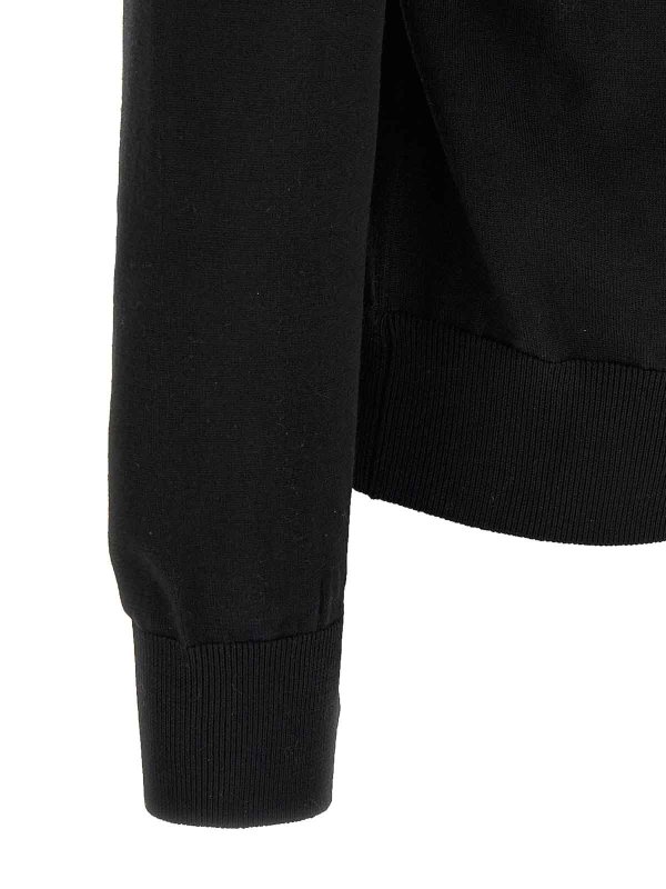 Rundhalspullover - Schwarz shop online: DOLCE & GABBANA