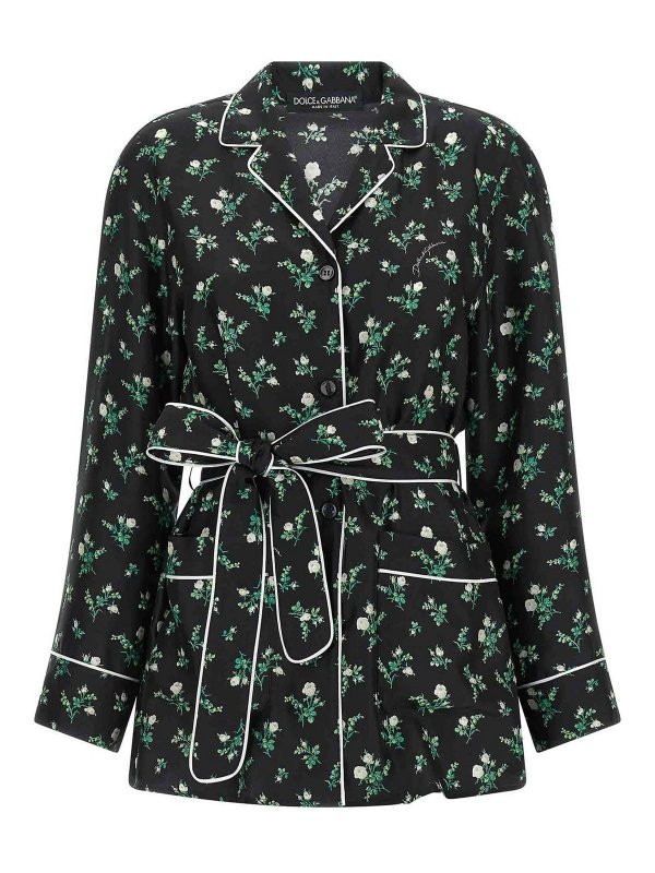 DOLCE & GABBANA: Hemden - Hemd - Schwarz