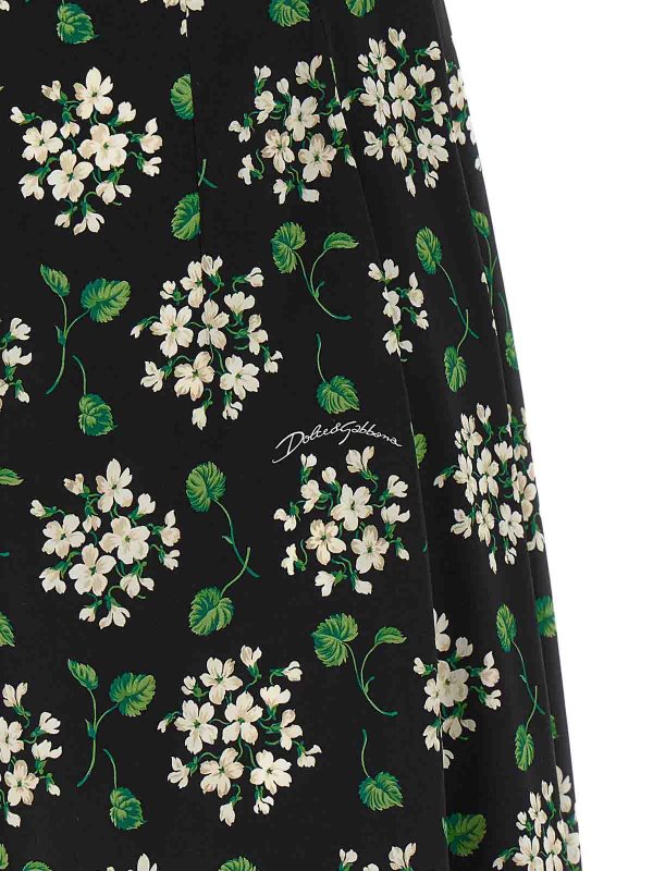 フレアジーンズ - 黒 shop online: DOLCE & GABBANA
