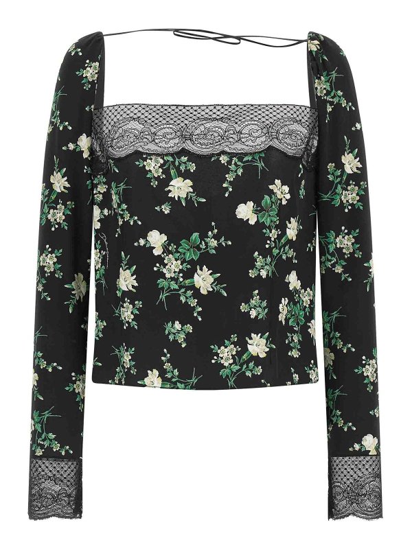 DOLCE & GABBANA: Tops und Tank Tops - Top - Schwarz